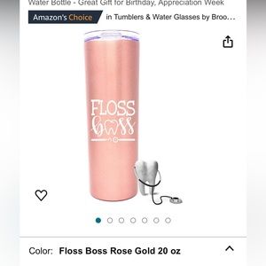 AMAZON- floss boss tumbler